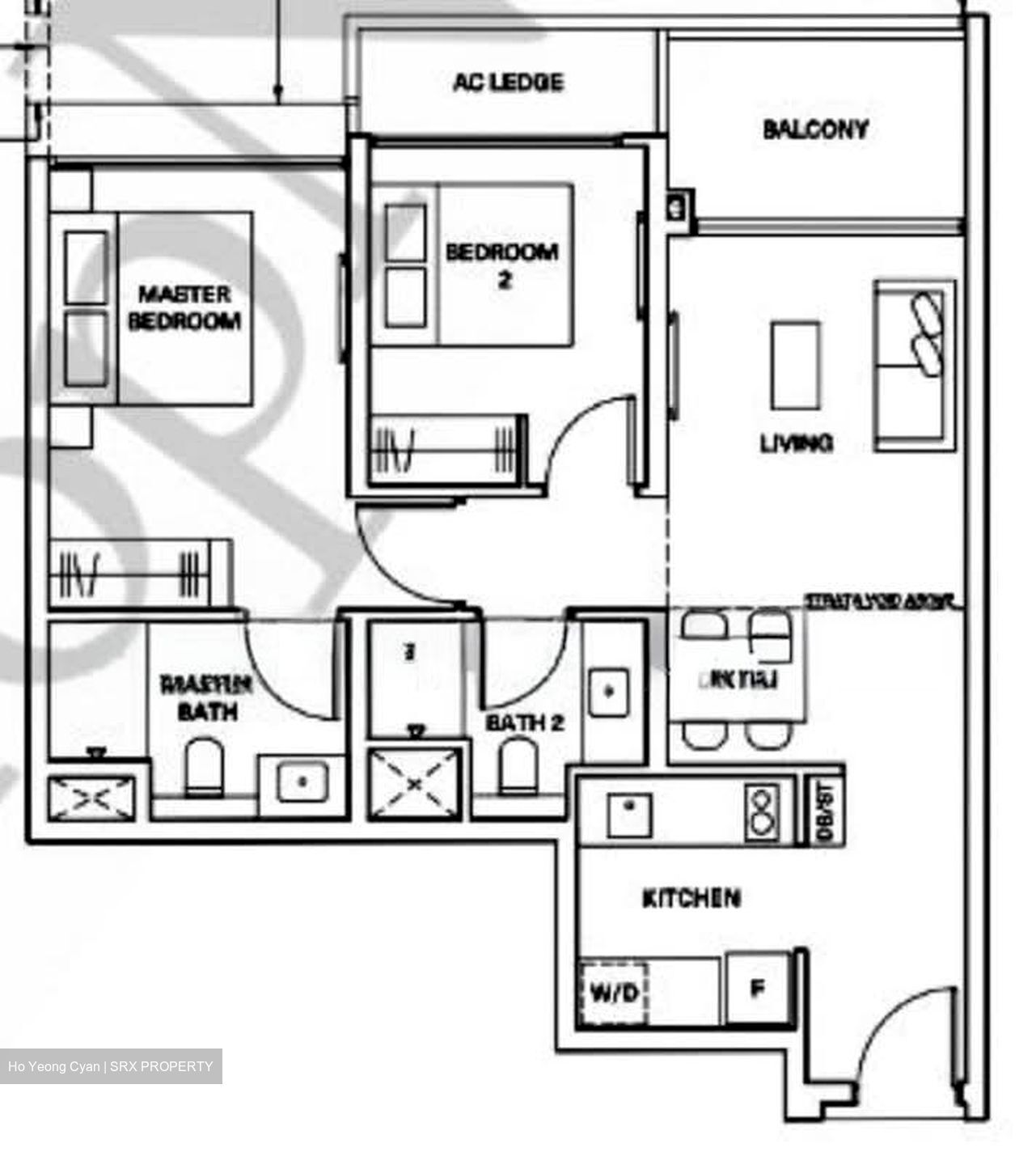 The Watergardens At Canberra (D27), Apartment #558275941